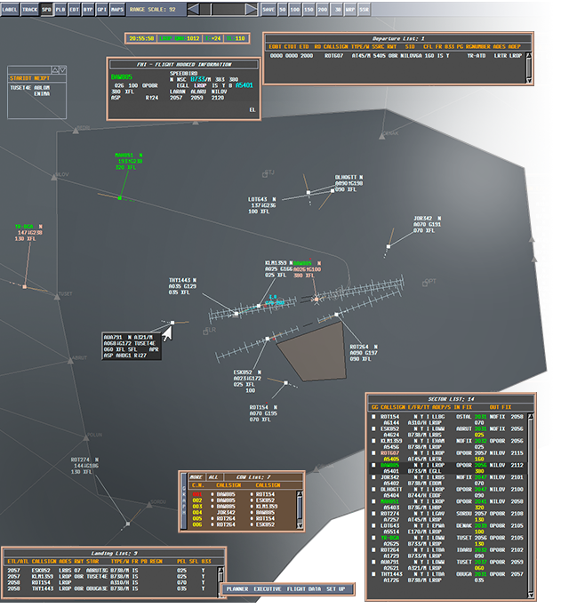 ATCOsim Controller Working Position